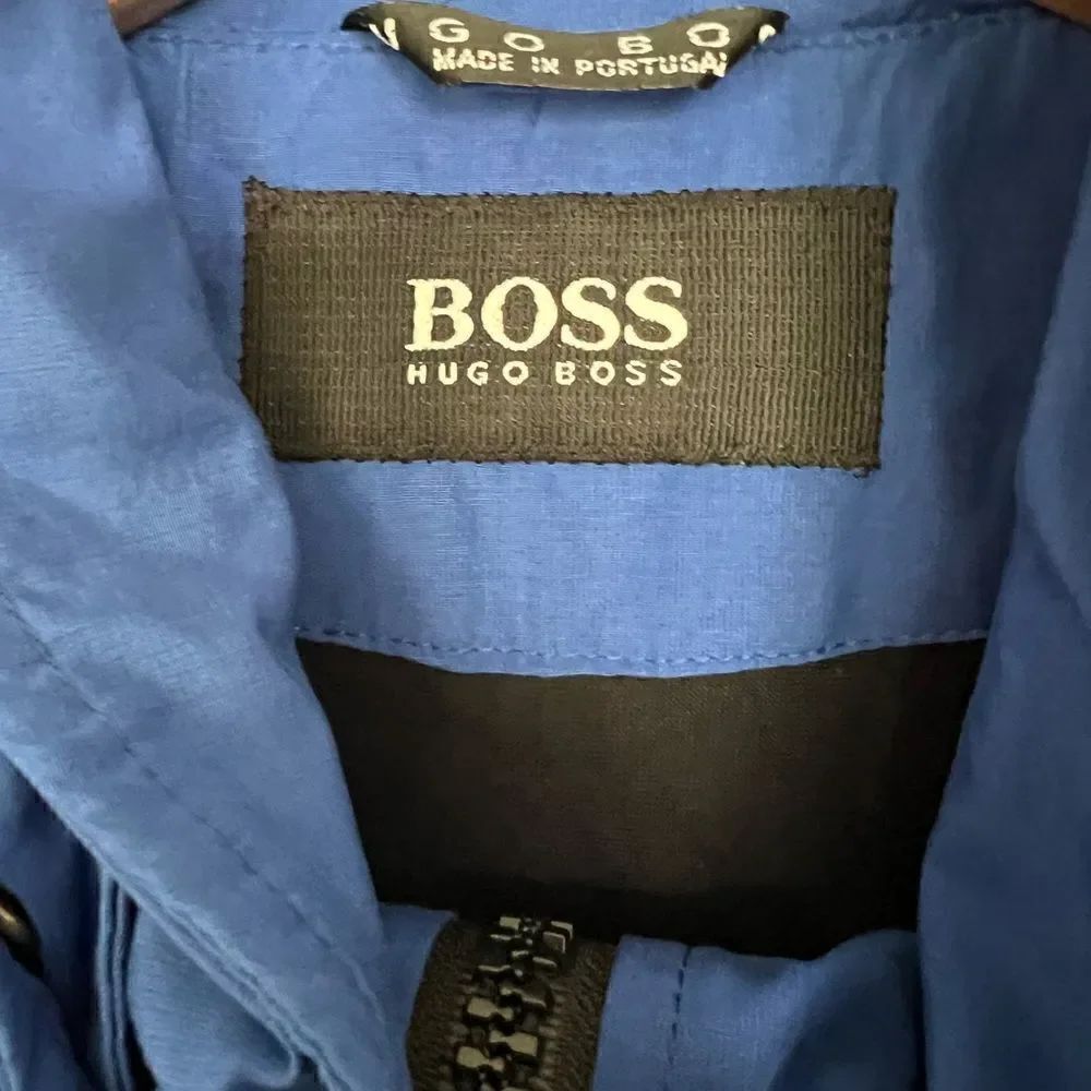 Hugo Boss Blue Lightweight Mens Coat Jacket - Picture 4 of 4